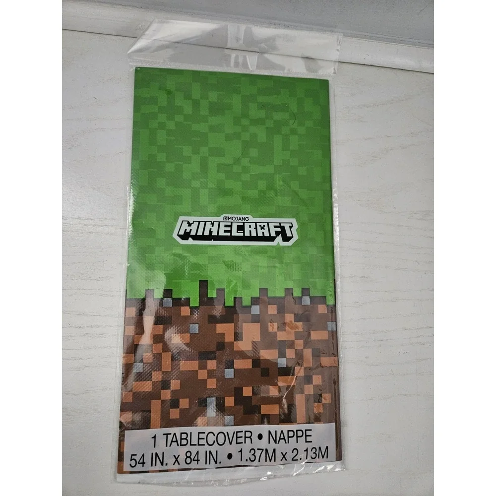 2018 Minecraft Birthday Party Decorations And Supplies‎ Lot New In Packages